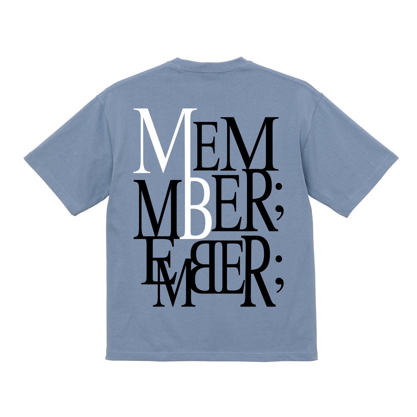 バックサイドロゴTシャツ(MEMBER;)